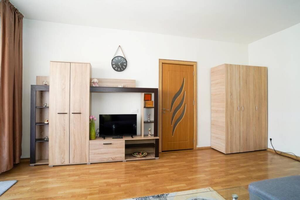 Sky Modern 1 Bedroom Apt W Free Parking 부쿠레슈티 외부 사진