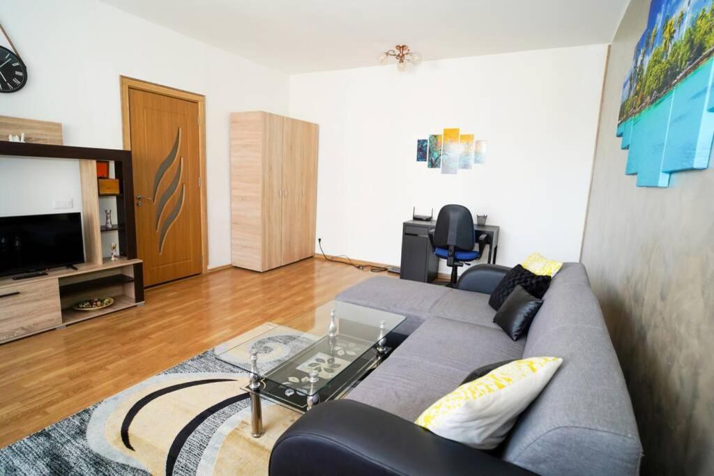 Sky Modern 1 Bedroom Apt W Free Parking 부쿠레슈티 외부 사진
